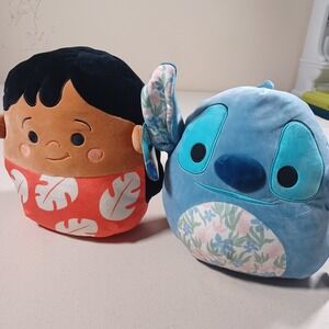 Lilo Stitch Disney Squishmallows Lot NWT New Stuffed Plush Novelty Toy